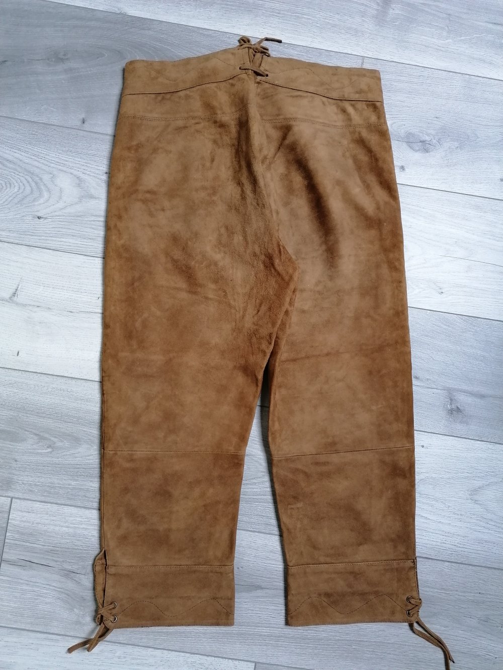 Damen Lederhose 3/4