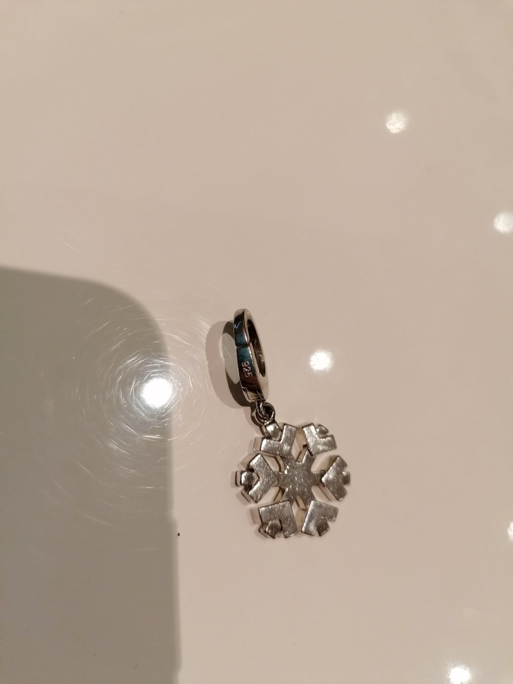 Charm Anhänger *Schneeflocke*