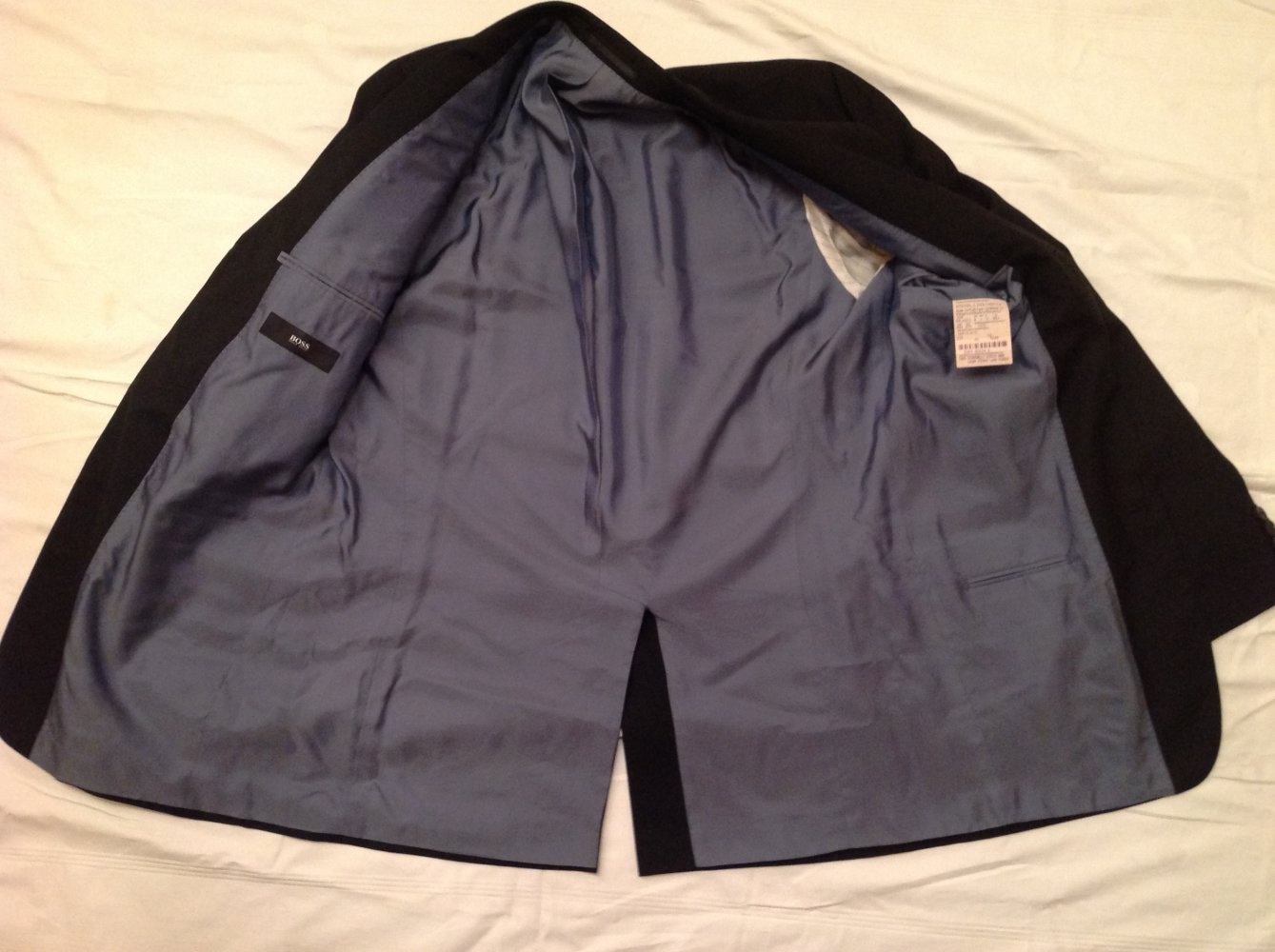Klassischer Anzug Hugo Boss schwarz