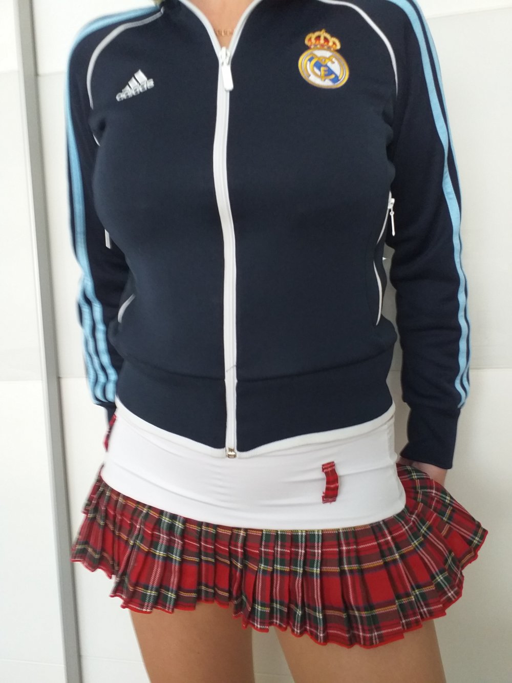 Adidas Real Madrid Sweatjacke Vintage Blau Damen Gr. 36 Zustand sehr gut