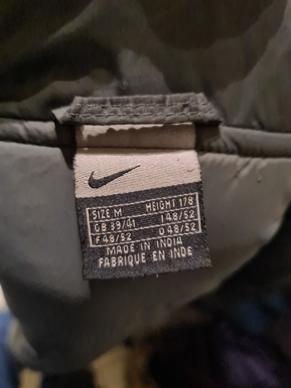 Nike Herren Winterjacke gr. M grau orange