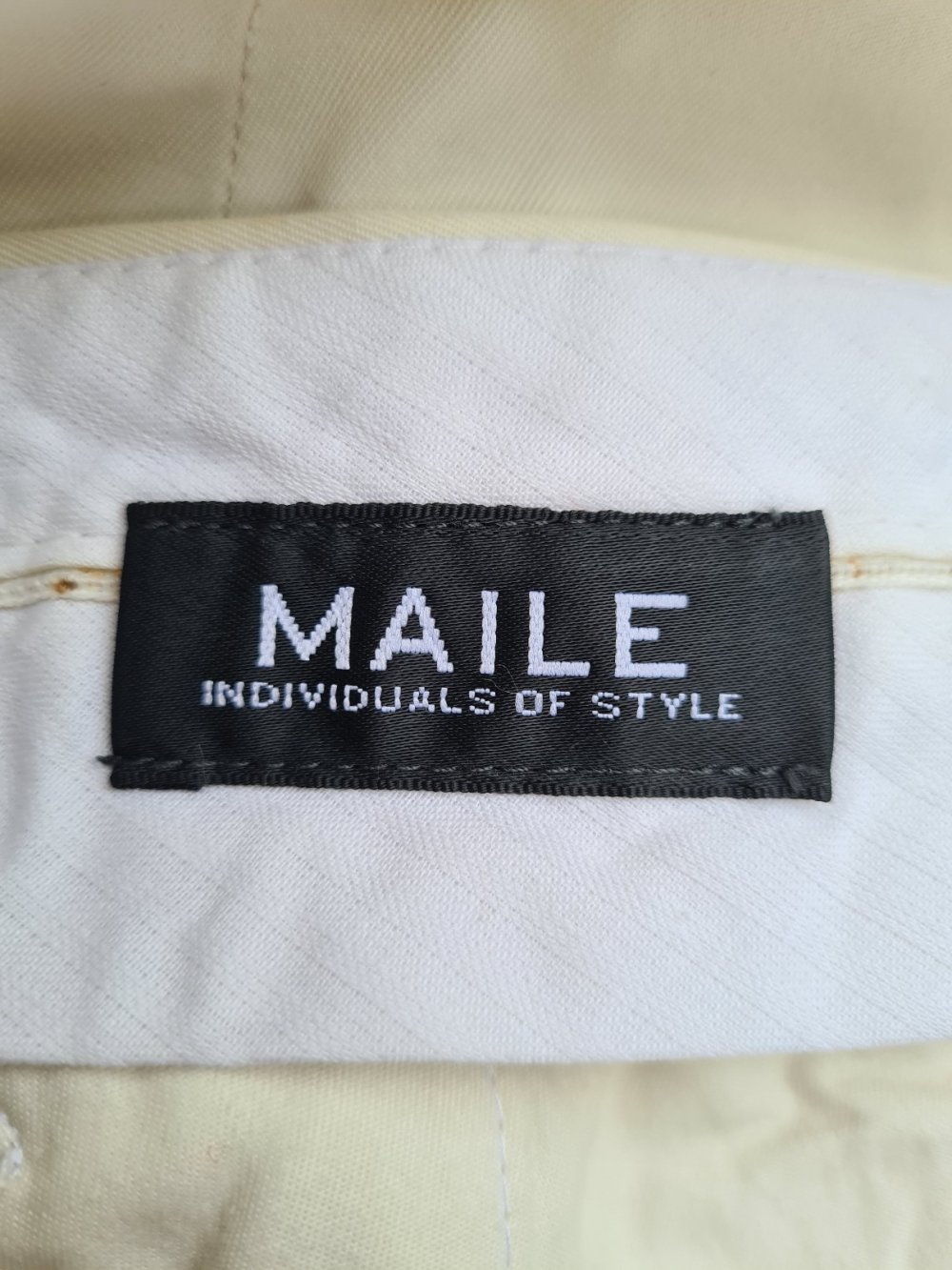 Loro Piana Maile Herren Stoffhose gr. 54 / L weiß