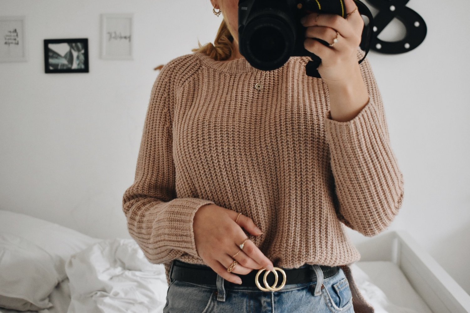 Strickpullover altrosa Forever21