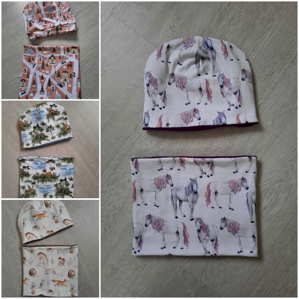 Loop Mützen Set