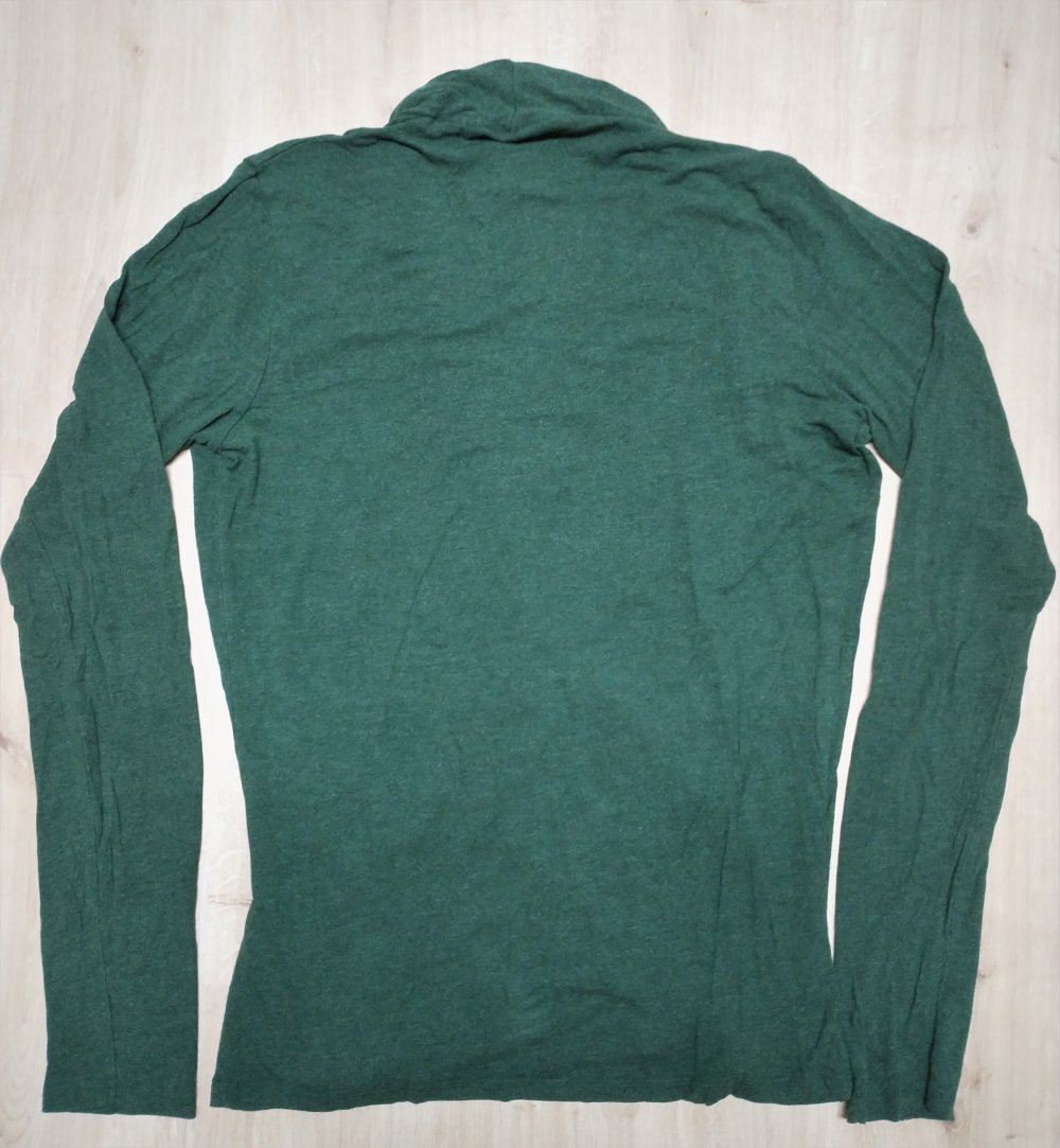 Fake Wickel Top in Waldgrün