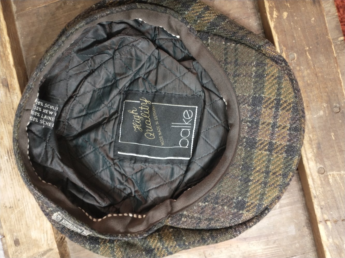 100% Wolle Vintage
