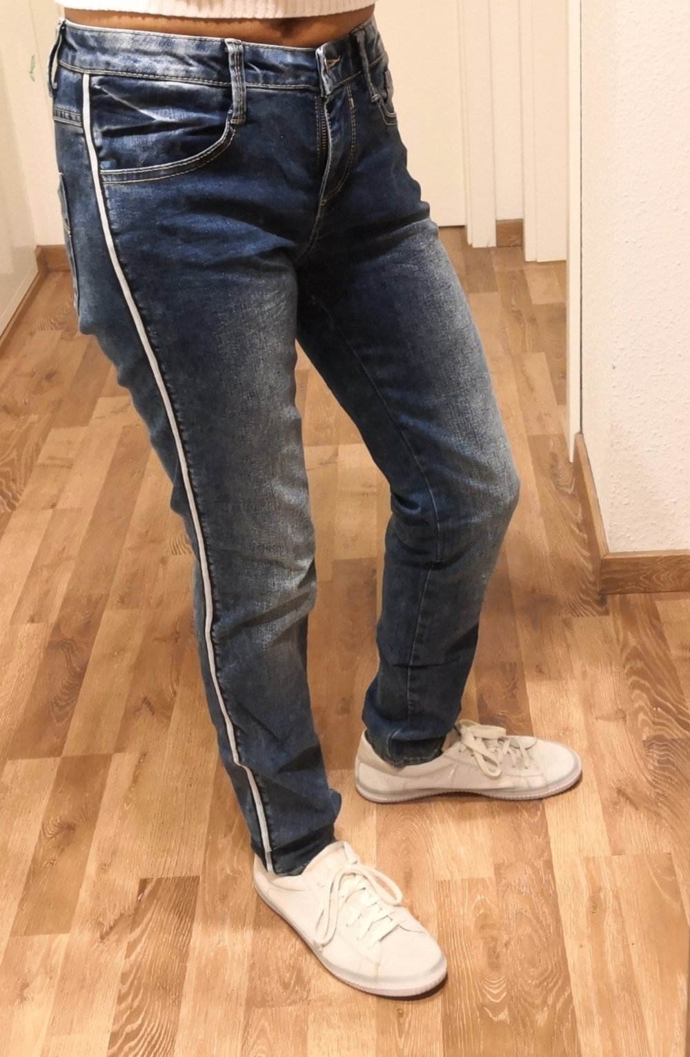 S'Oliver Denim Jeans mit seitlichen Streifen 
