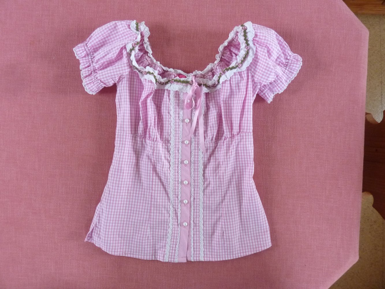 Trachtenbluse Bluse
