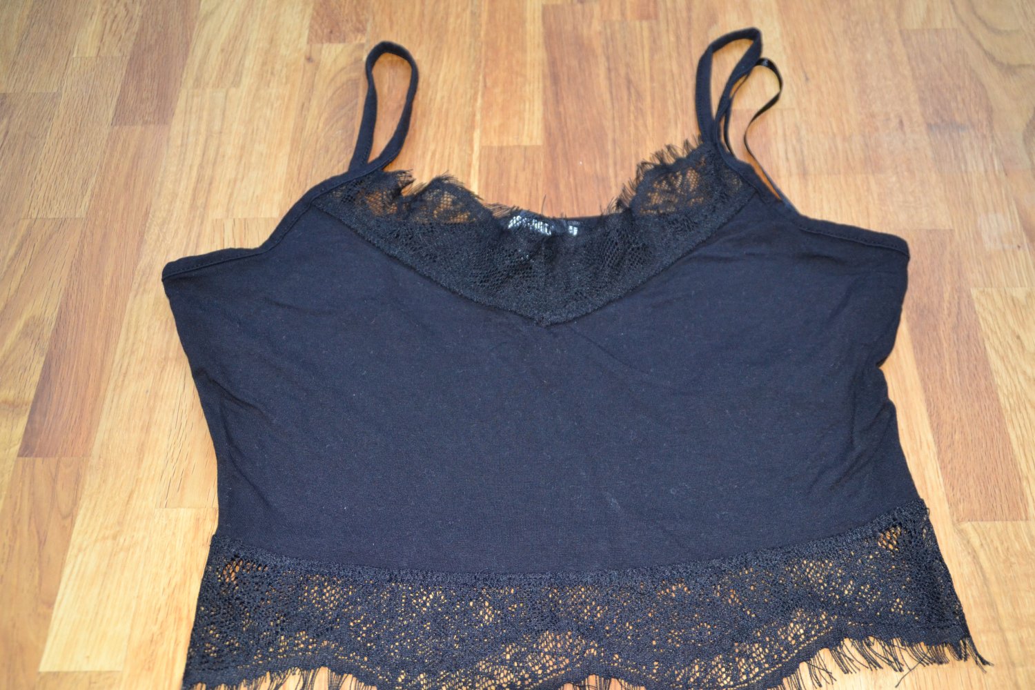 Top mit Spitze