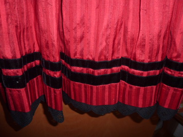Rock Trachtenrock Bolero aus Samt