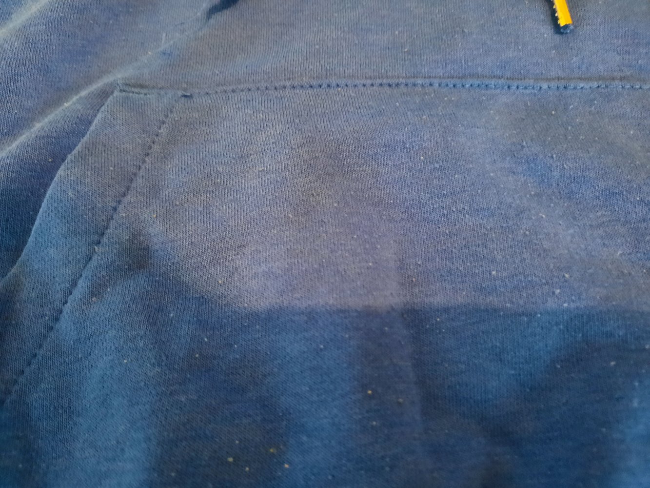 Damen blauer Hoodie