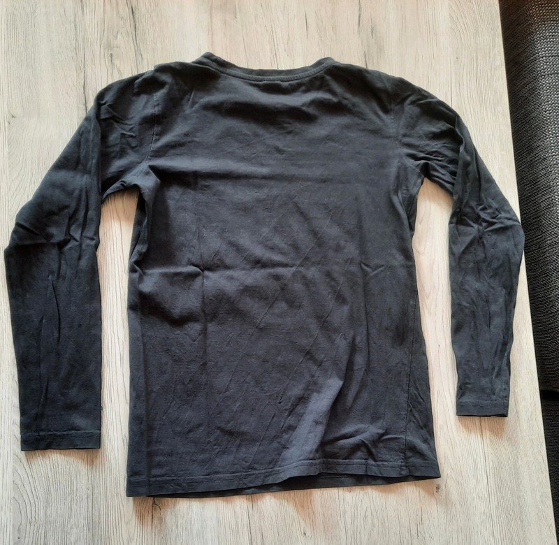 Jungen Kinder Pullover 158/164 bedruckt New York schwarz