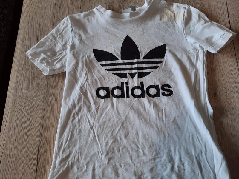 Damen Adidas T-Shirt weiß