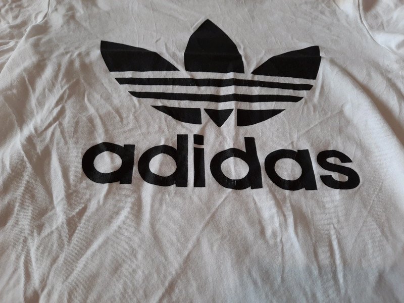 Damen Adidas T-Shirt weiß