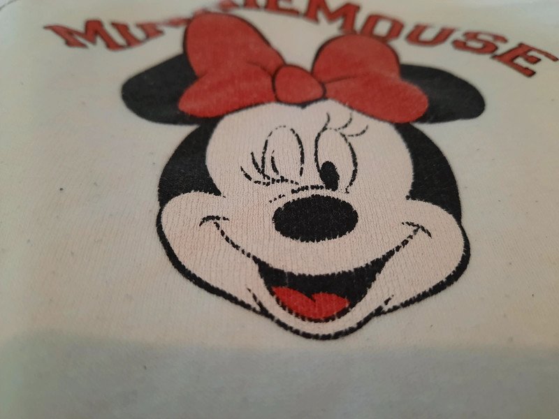 Minnie Maus Hoodie weiß