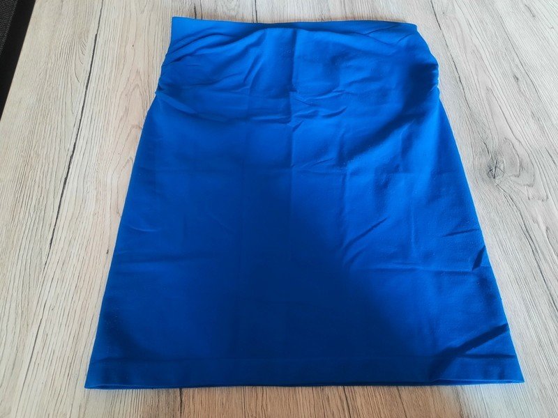 Atmosphere schulterfreies Top blau Gr. M