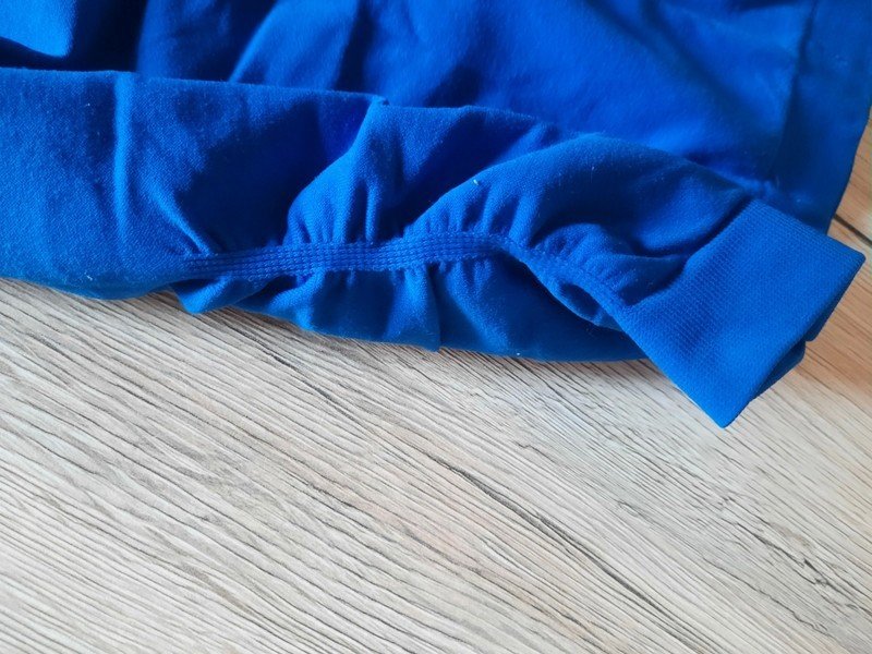 Atmosphere schulterfreies Top blau Gr. M