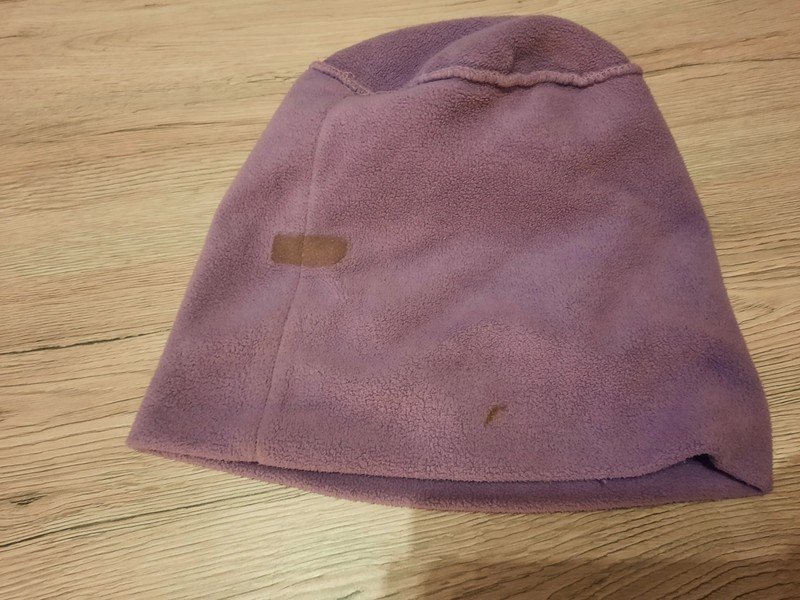 Kinder Mädchen Wintermütze lila Herzen