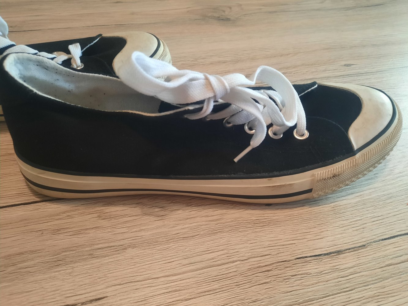 Damen Chucks Gr. 40 schwarz