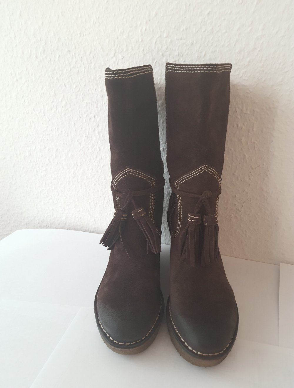 Keilabsatz Stiefel Hilfiger Denim, Gr. 36, NEU