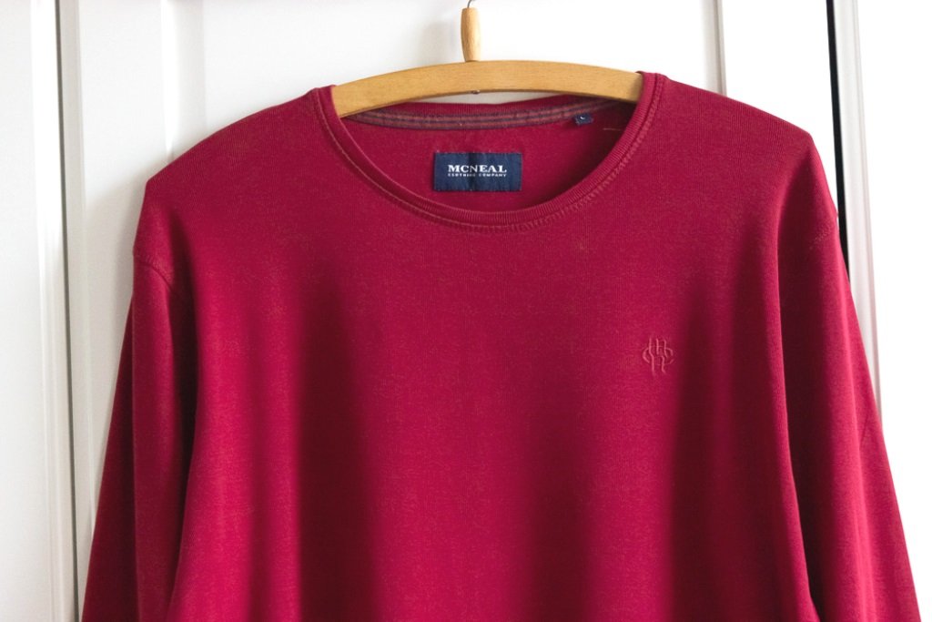 Langarmshirt, Mc Neal. Baumwolle. Gr. L