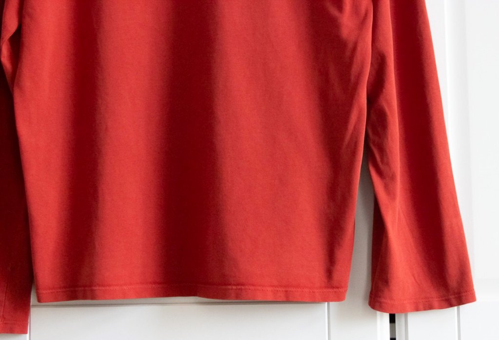 Longshirt EDC, Langarmshirt. L, Baumwolle