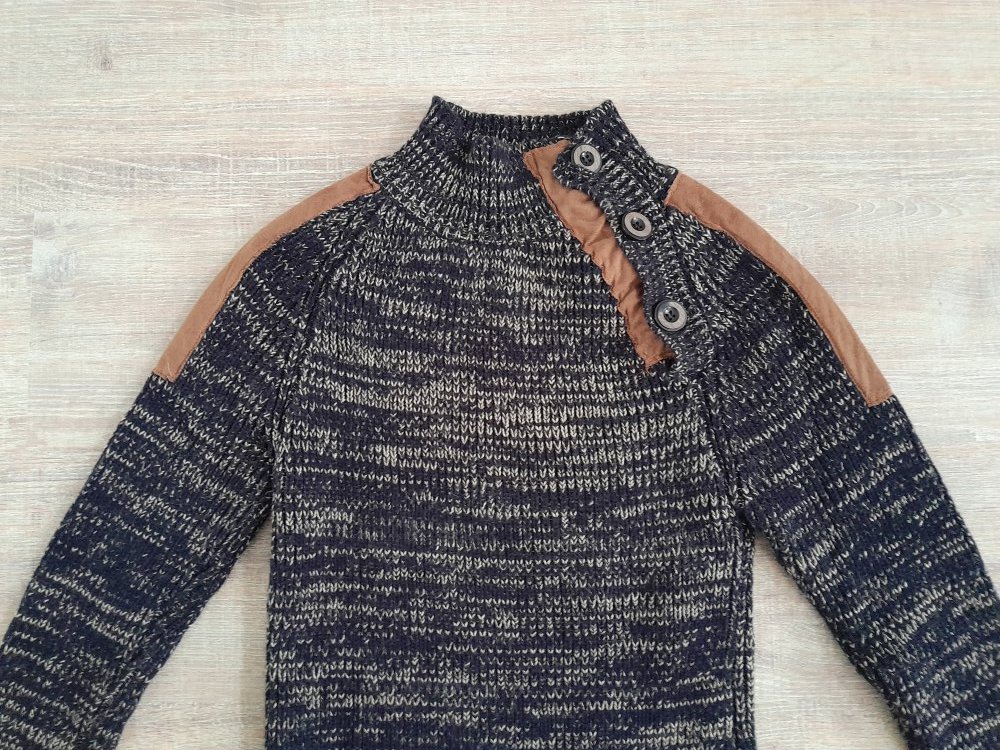 Winter Herrenpullover. Warm, dick. Gr. S. Tazz