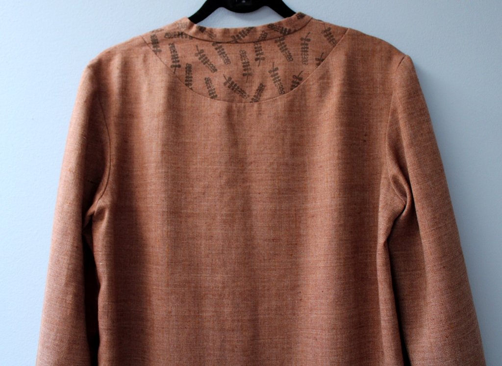 Lockeres Kleid aus Leinen. Gr. M-L. Handarbeit. Dawanda
