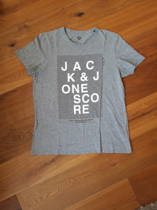 Graues T-Shirt von Jack&Jones