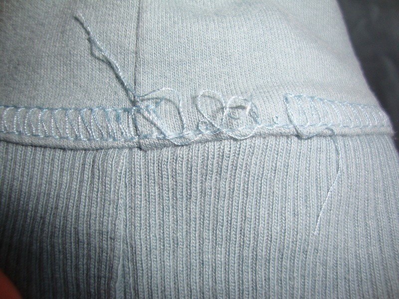 Türkiser Sweat Pulli mit großen V-Ausschnitt von EDC by Esprit