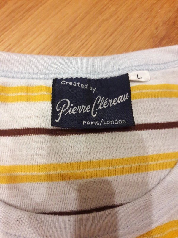 Retro T-Shirt mit Streifen von Pierre Cléreau