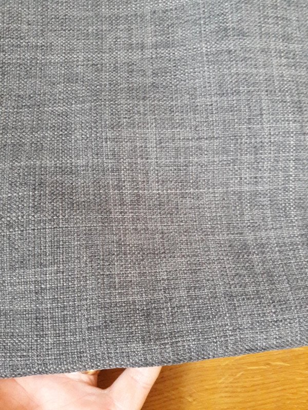 2er Set grau anthrazit Kissenbezüge