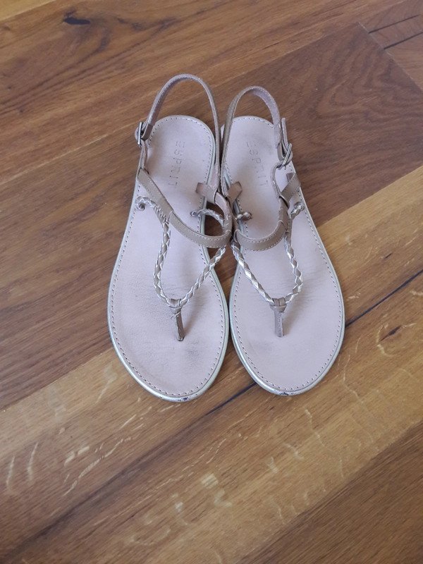 Leder Sandalen braun von Esprit