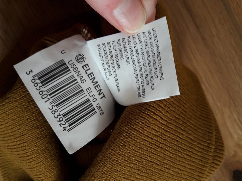 Mütze Element gold-braun