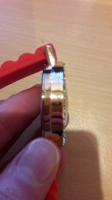 Uhr Union Jack rot