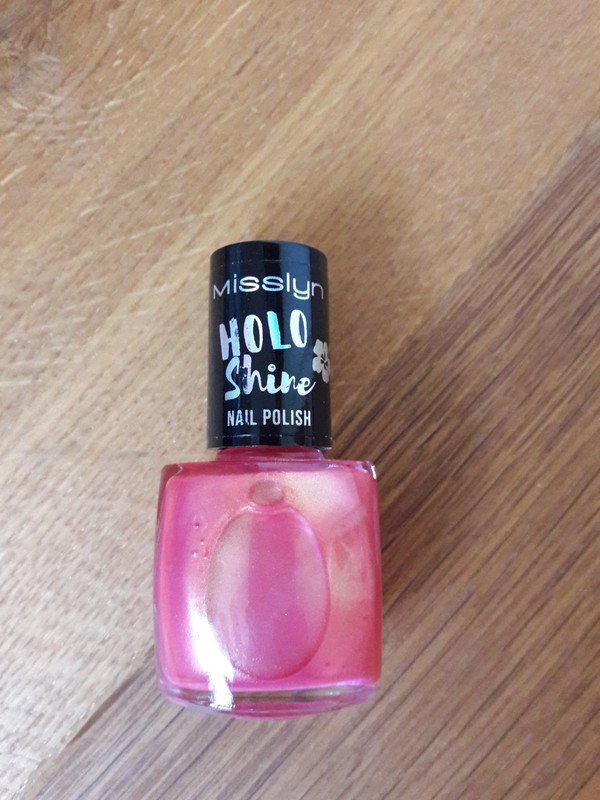 Misslyn Nagellack Holo Shine Nail Polish Flamingo Olé