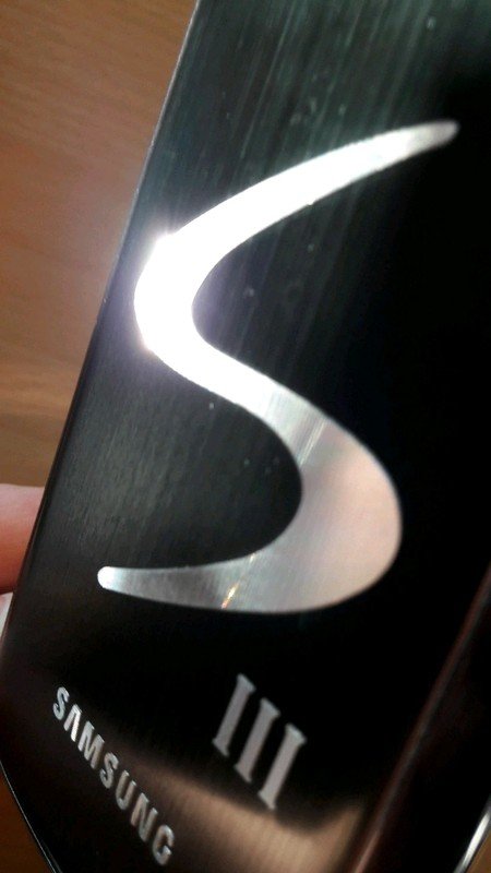 Handycase Samsung S3 schwarz silber