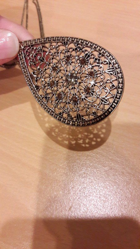 Goldene lange Halskette von SIX Boho Ethno