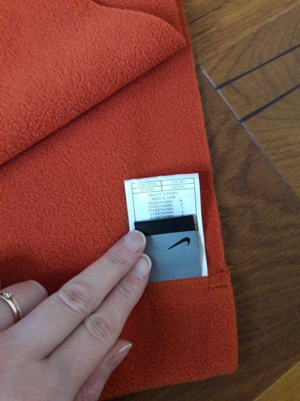 Fleece Schal Orange von Nike