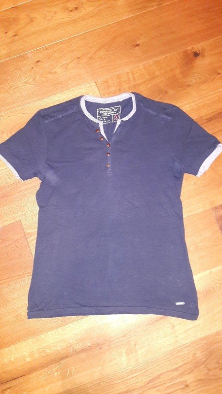 dunkelblaues Basic T-Shirt von EDC Esprit