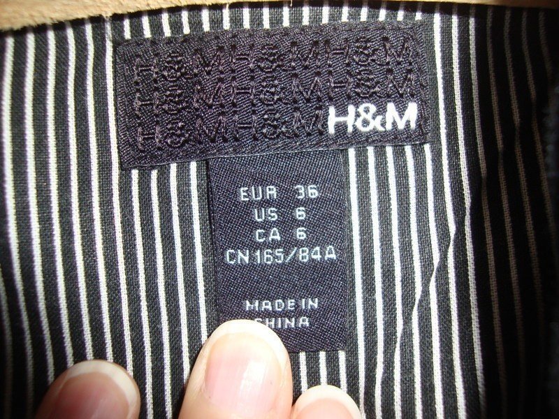 Trenchcoat Sommerjacke schwarz H&M