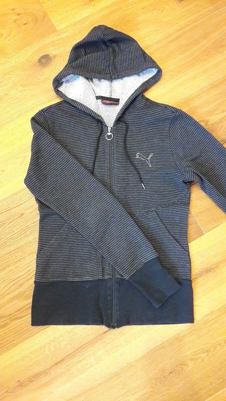 Schwarze Sweat-Jacke von Puma Training