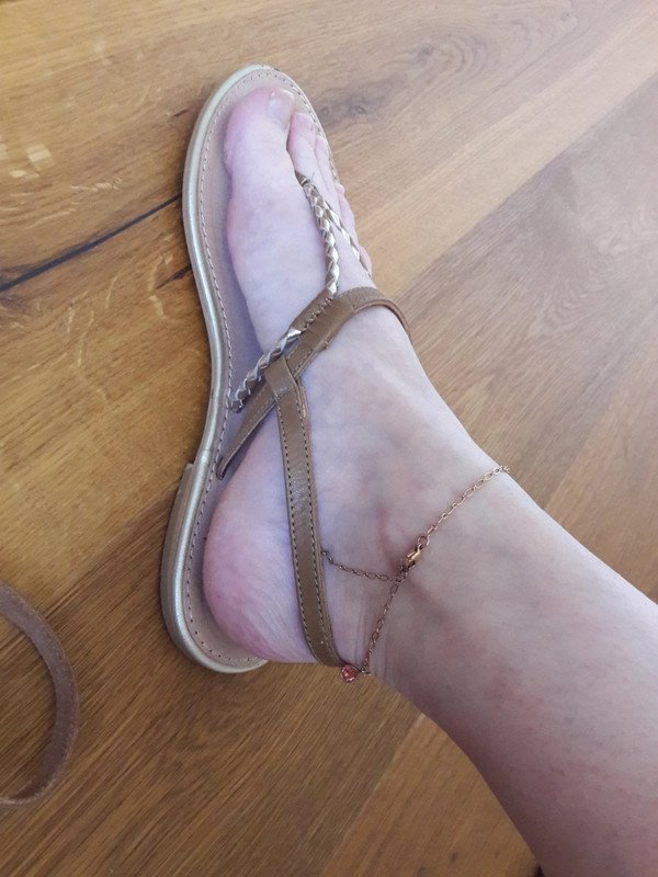 Leder Sandalen braun von Esprit