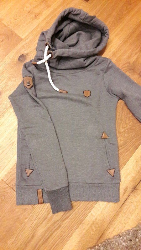 Naketano Sweatpulli grau-braun Darth