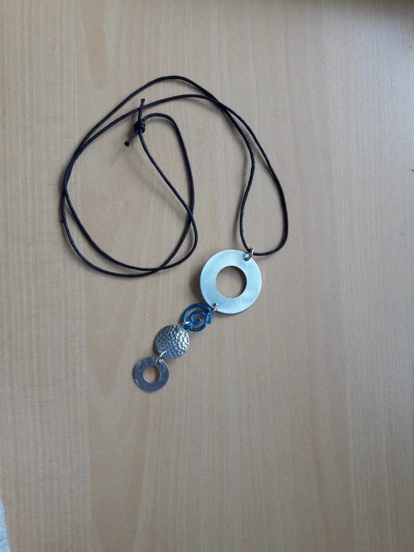 lange Kette türkis silber
