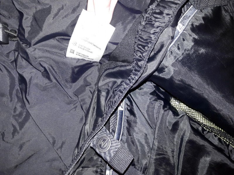 Ski Winterjacke Skijacke schwarz grau Neon gelb-grün von Rehall 