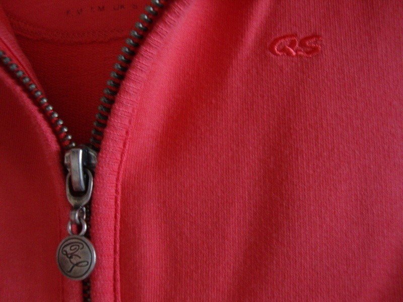 Sweat-Jacke pink-rot QS by S.Oliver