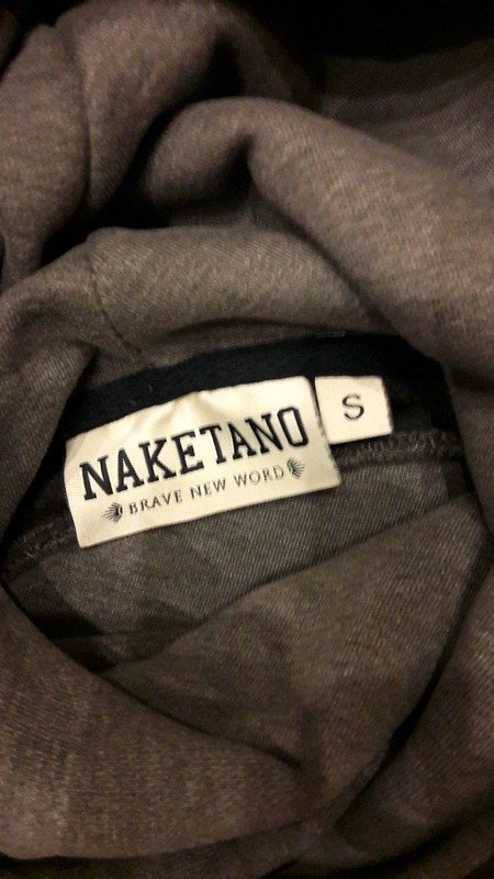Naketano Sweatpulli grau-braun Darth