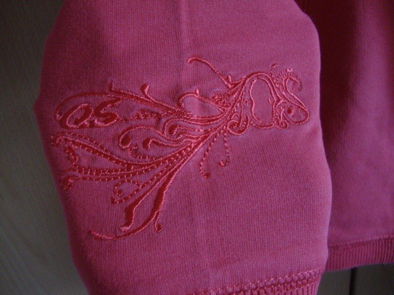 Sweat-Jacke pink-rot QS by S.Oliver