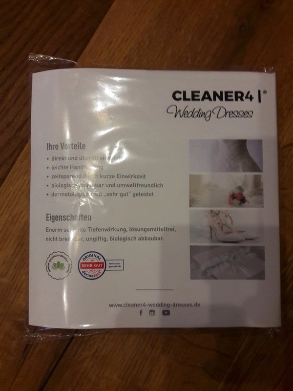 Cleaner 4 für Brautkleid Wedding Dresses Hochzeit